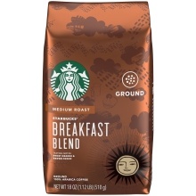 slide 1 of 1, Starbucks Breakfast Blend Ground Coffee, 108 oz