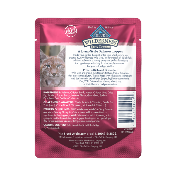 slide 11 of 15, Blue Topper/Snack for Cats 3 oz, 3 oz