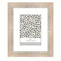 ROOM & RETREAT Room and Retreat Tabletop Beaded Edge Frame Real Wood 5X7