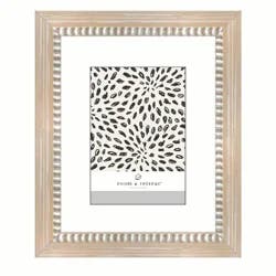 ROOM & RETREAT Room and Retreat Tabletop Beaded Edge Frame Real Wood 5X7