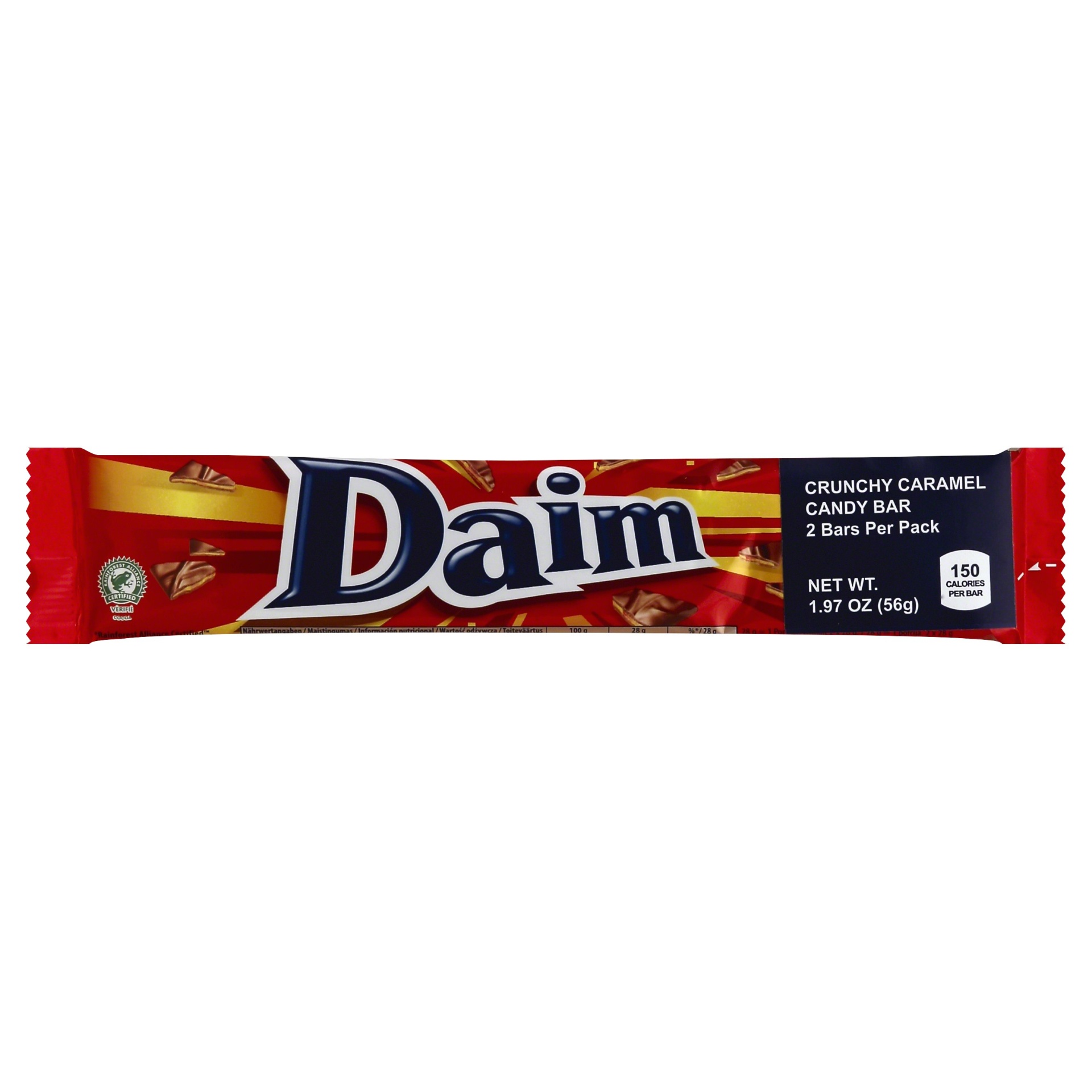 slide 1 of 1, Daim Crunchy Caramel Candy Bar, 1.97 oz