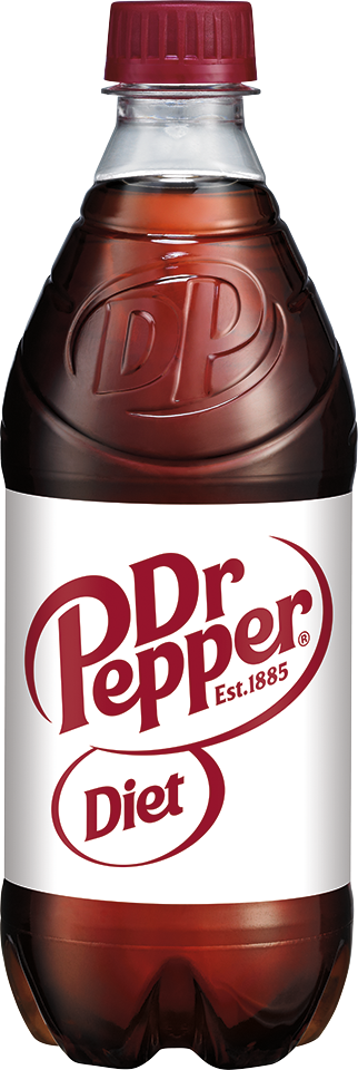 slide 1 of 2, Diet Dr Pepper, 20 fl oz