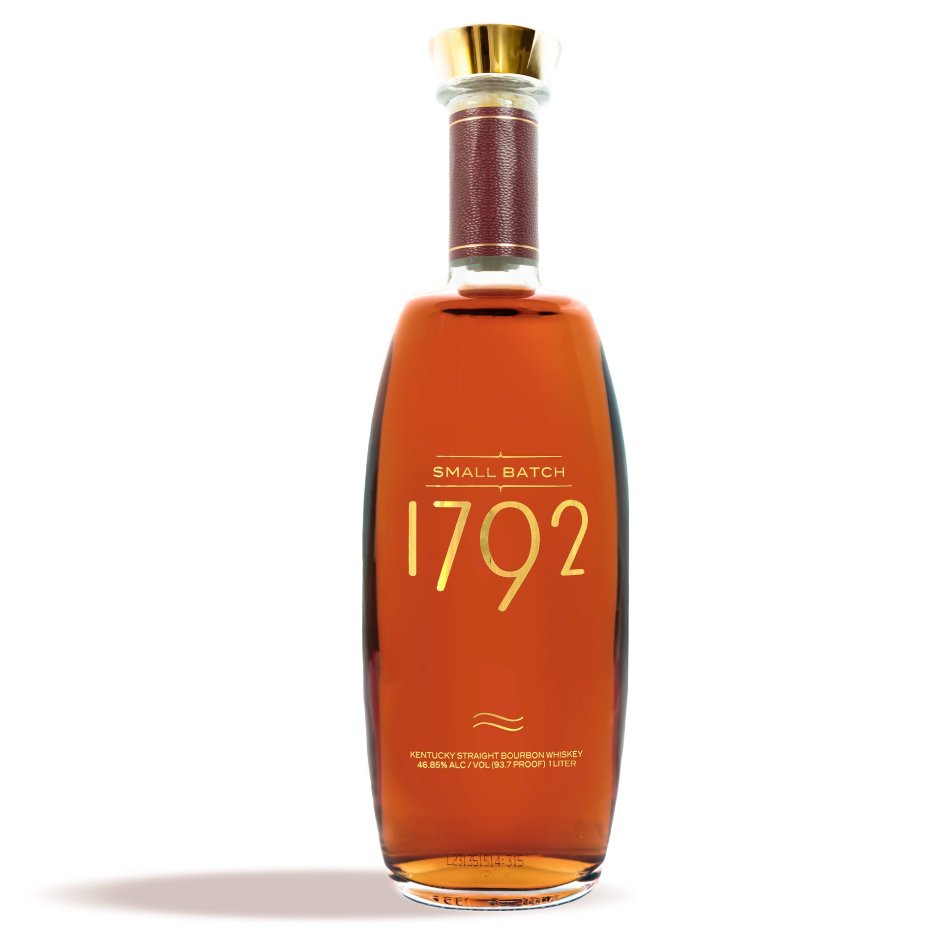 slide 1 of 2, 1792 Small Batch Kentucky Straight Bourbon Whiskey, 1 L Bottle, 93.7 Proof, 1 liter