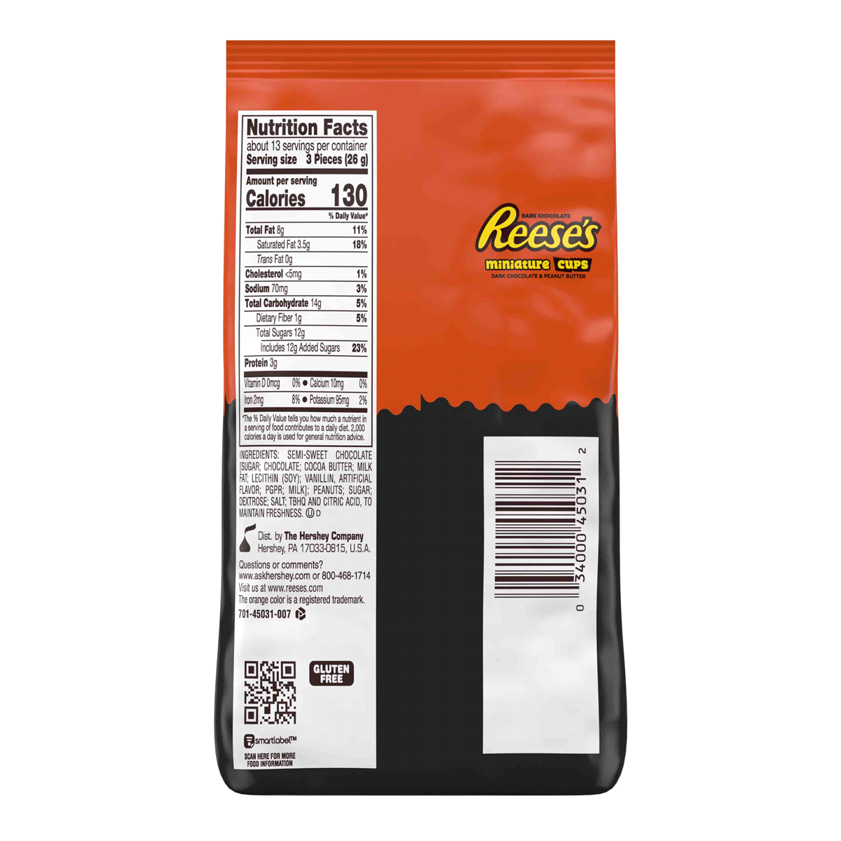 slide 3 of 3, Reese's Reeses Standup Pouch, 12 oz