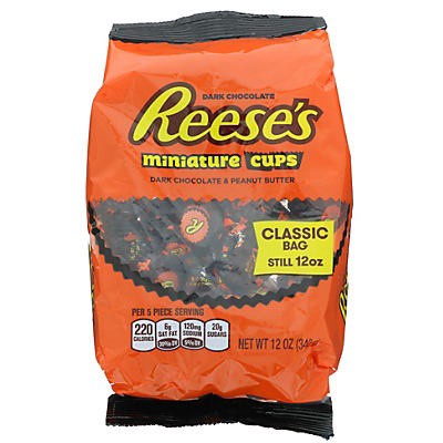 slide 1 of 3, Reese's Reeses Standup Pouch, 12 oz