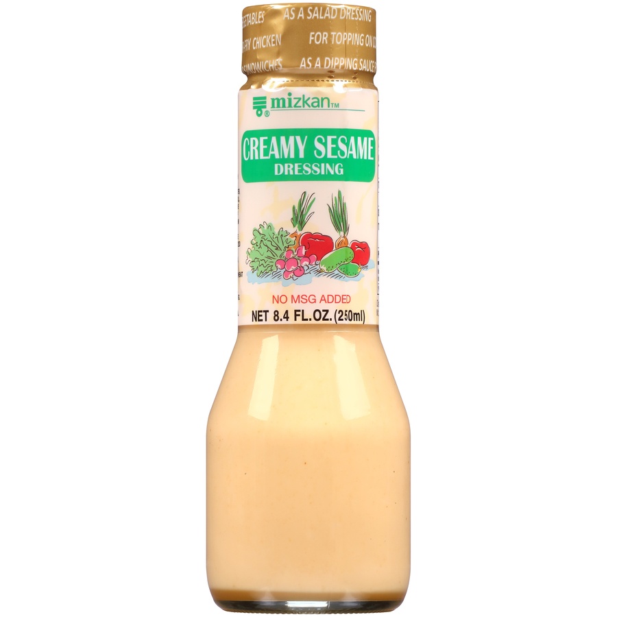 slide 1 of 6, Mizkan Dressing Creamy Sesame, 8.4 fl oz