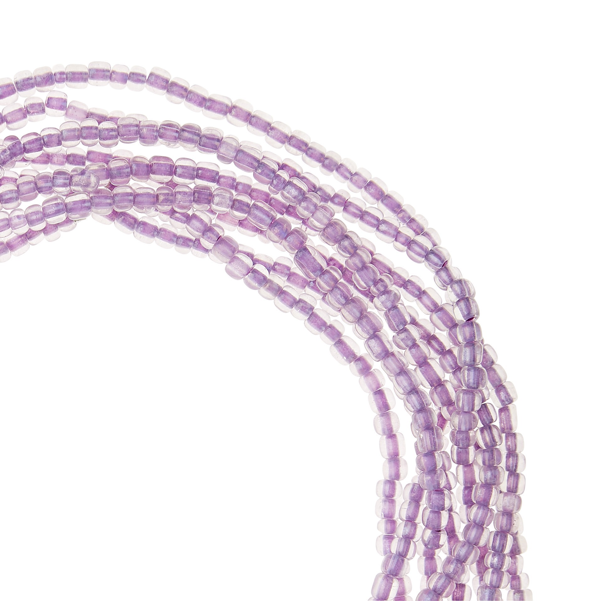 slide 3 of 3, Purple Aurora Borealis Glass Seed Beads, 6/0 By Bead Landing, 6/0