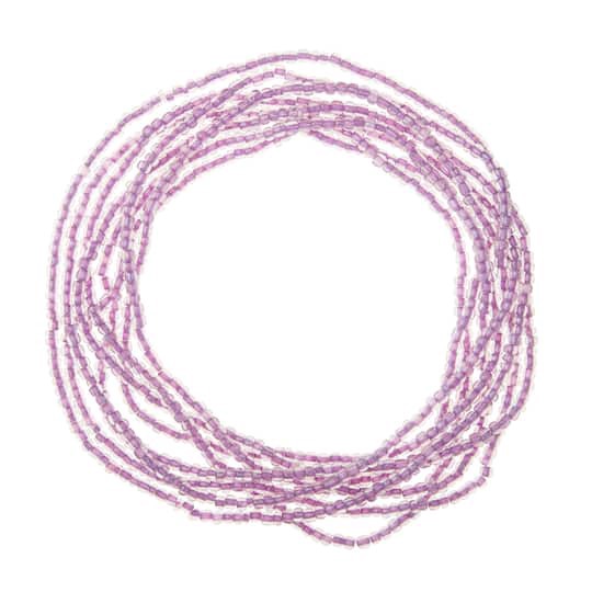 slide 1 of 3, Purple Aurora Borealis Glass Seed Beads, 6/0 By Bead Landing, 6/0