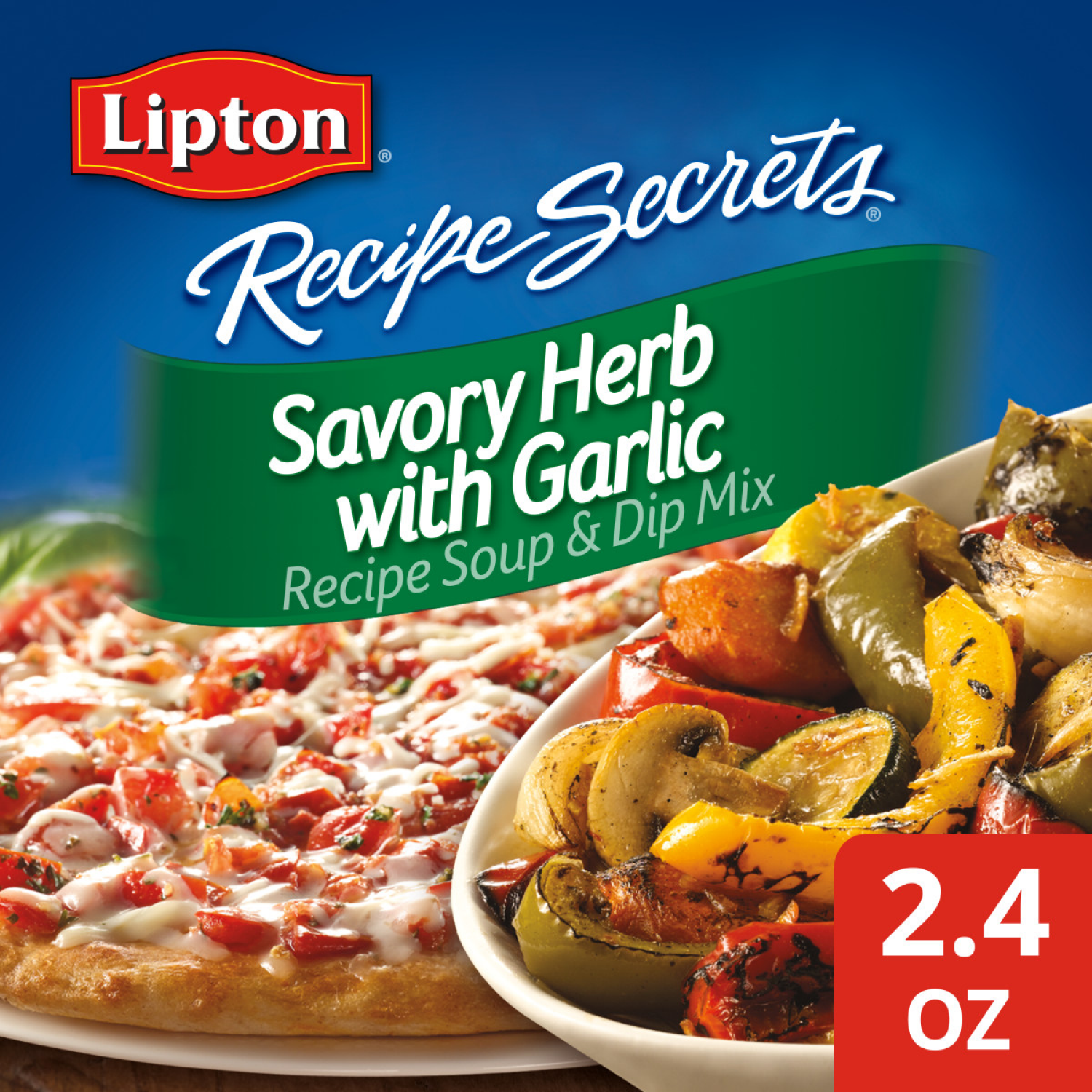 slide 1 of 4, Lipton Savory Herb with Garlic Recipe Soup & Dip Mix 2.0 ea, 2 ct