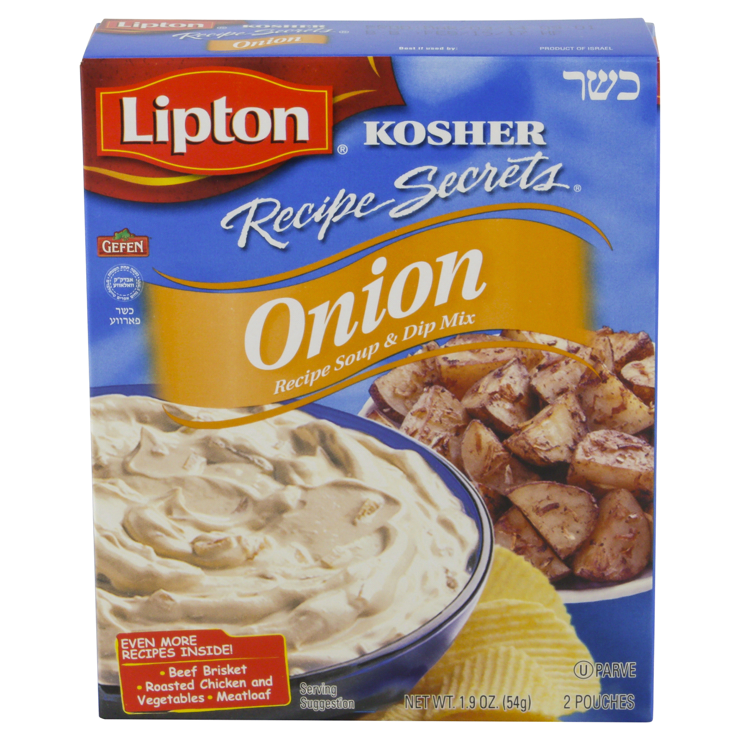 slide 1 of 4, Lipton Recipe Secrets Recipe Soup & Dip Mix Onion Recipe - 2 Count, 2 ct