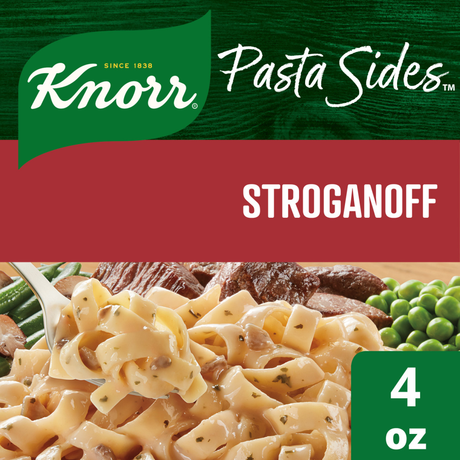 slide 1 of 5, Knorr Stroganoff Pasta Sides 4 oz, 4 oz