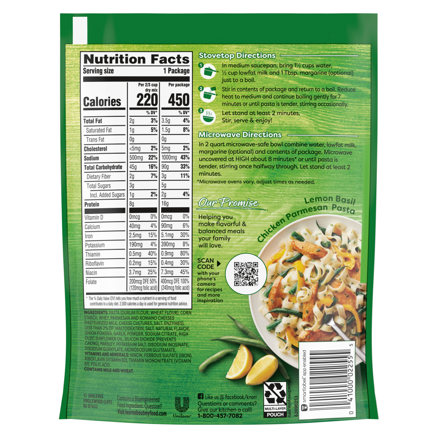 slide 7 of 8, Knorr 4.3 oz Pasta Sides Parmesan, 4.3 oz