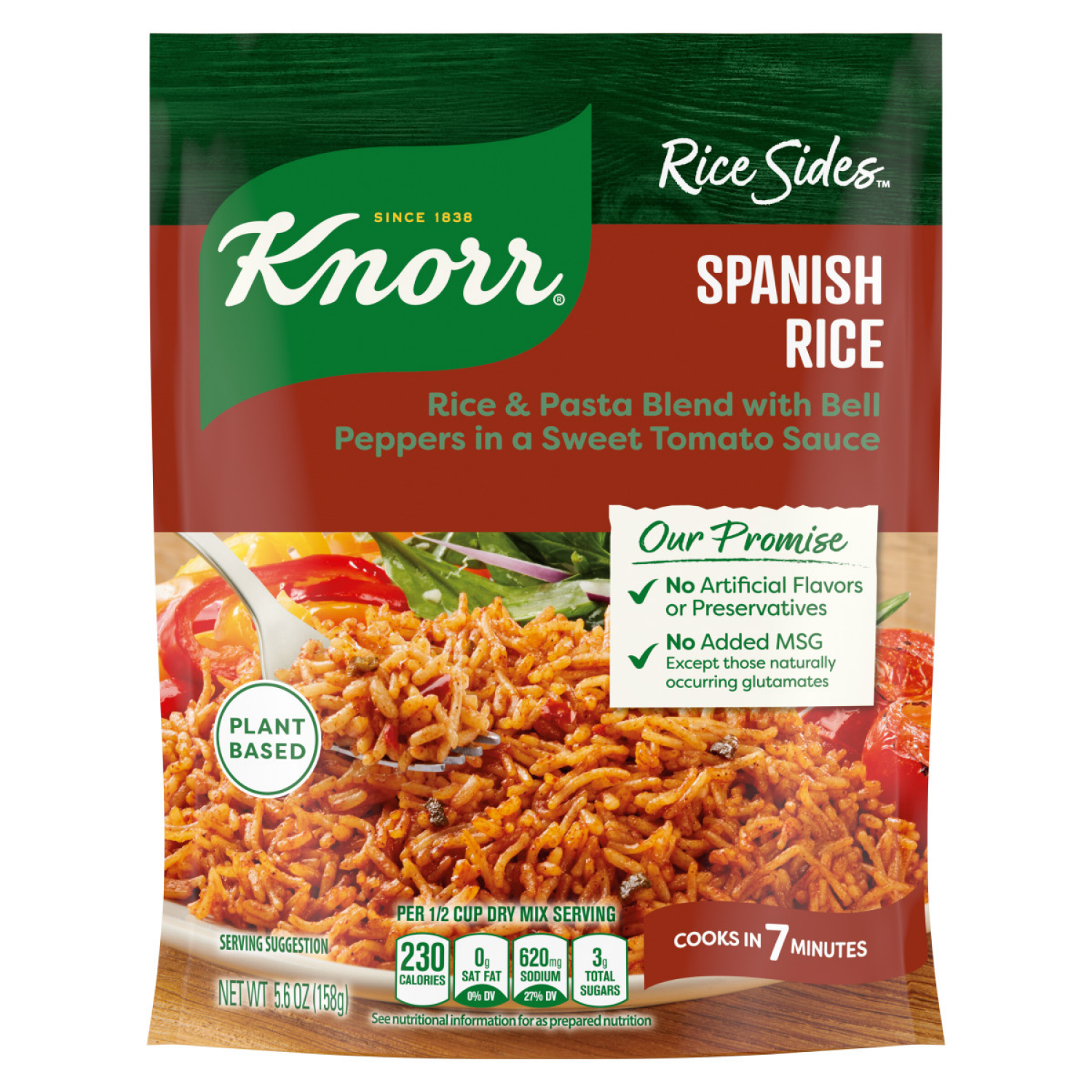 slide 4 of 8, Knorr Spanish Rice Rice Sides, 5.6 oz