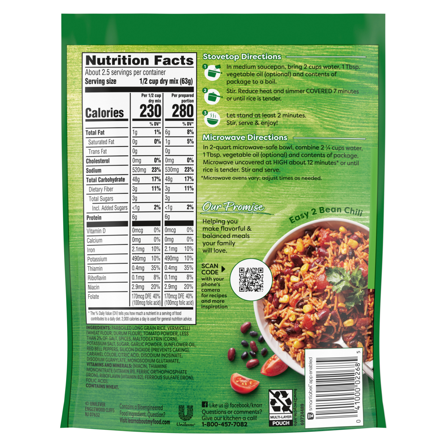 slide 7 of 8, Knorr Spanish Rice Rice Sides, 5.6 oz
