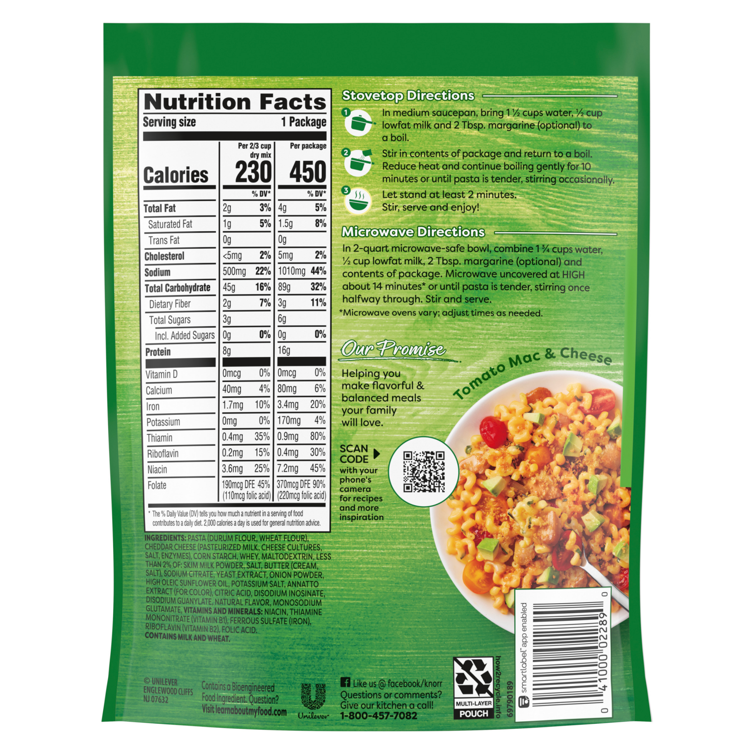 slide 7 of 8, Knorr 4.3 oz Pasta Sides Cheesy Cheddar Rotini, 4.3 oz