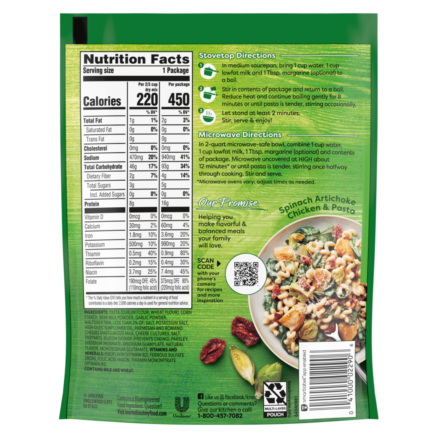 slide 6 of 7, Knorr 4.4 oz Pasta Sides Creamy Garlic Shells, 4.4 oz