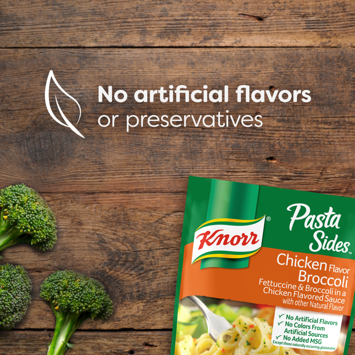 slide 3 of 8, Knorr 4.2 oz Pasta Sides Chicken Broccoli, 4.2 oz