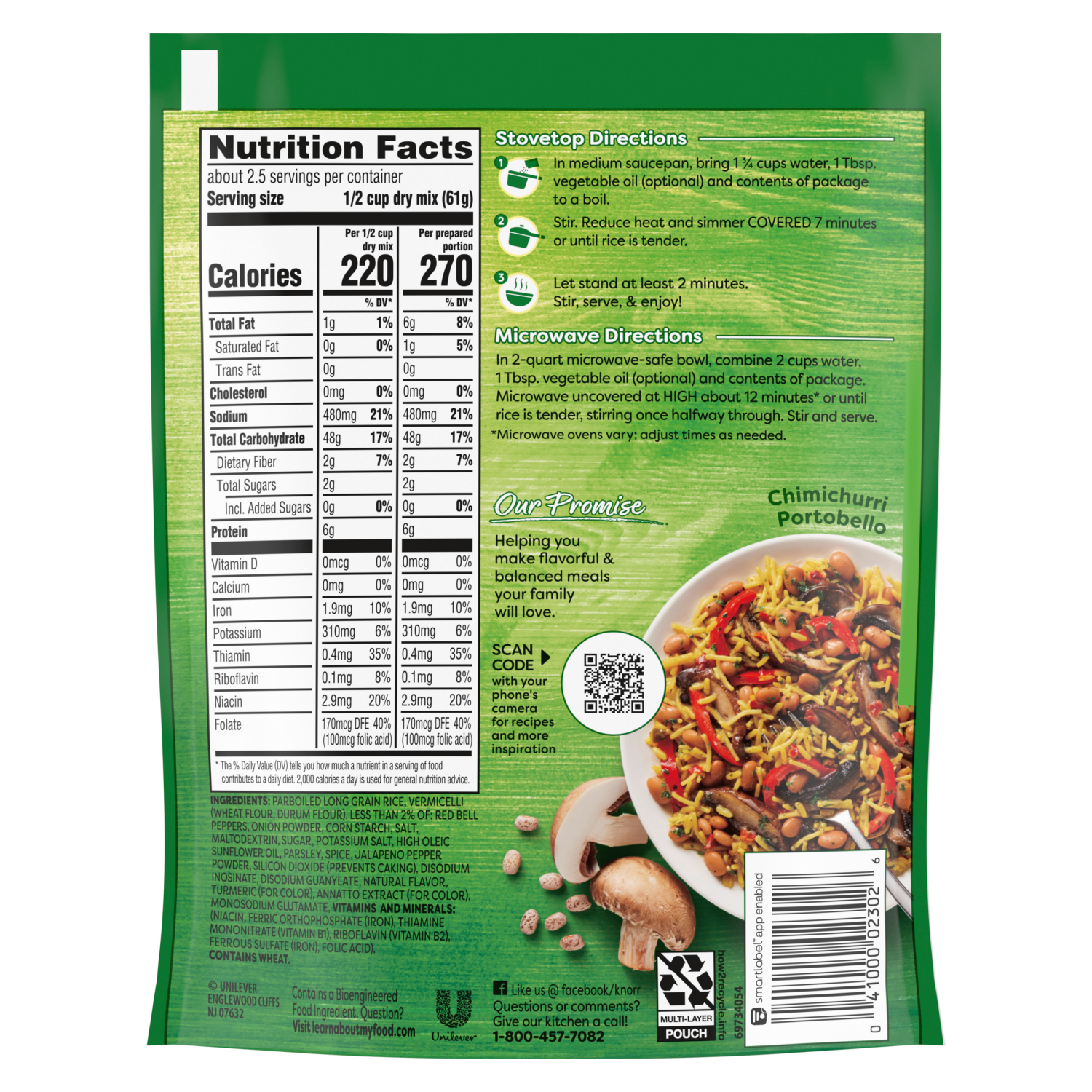 slide 7 of 8, Knorr Mexican Rice Rice Sides, 5.4 oz