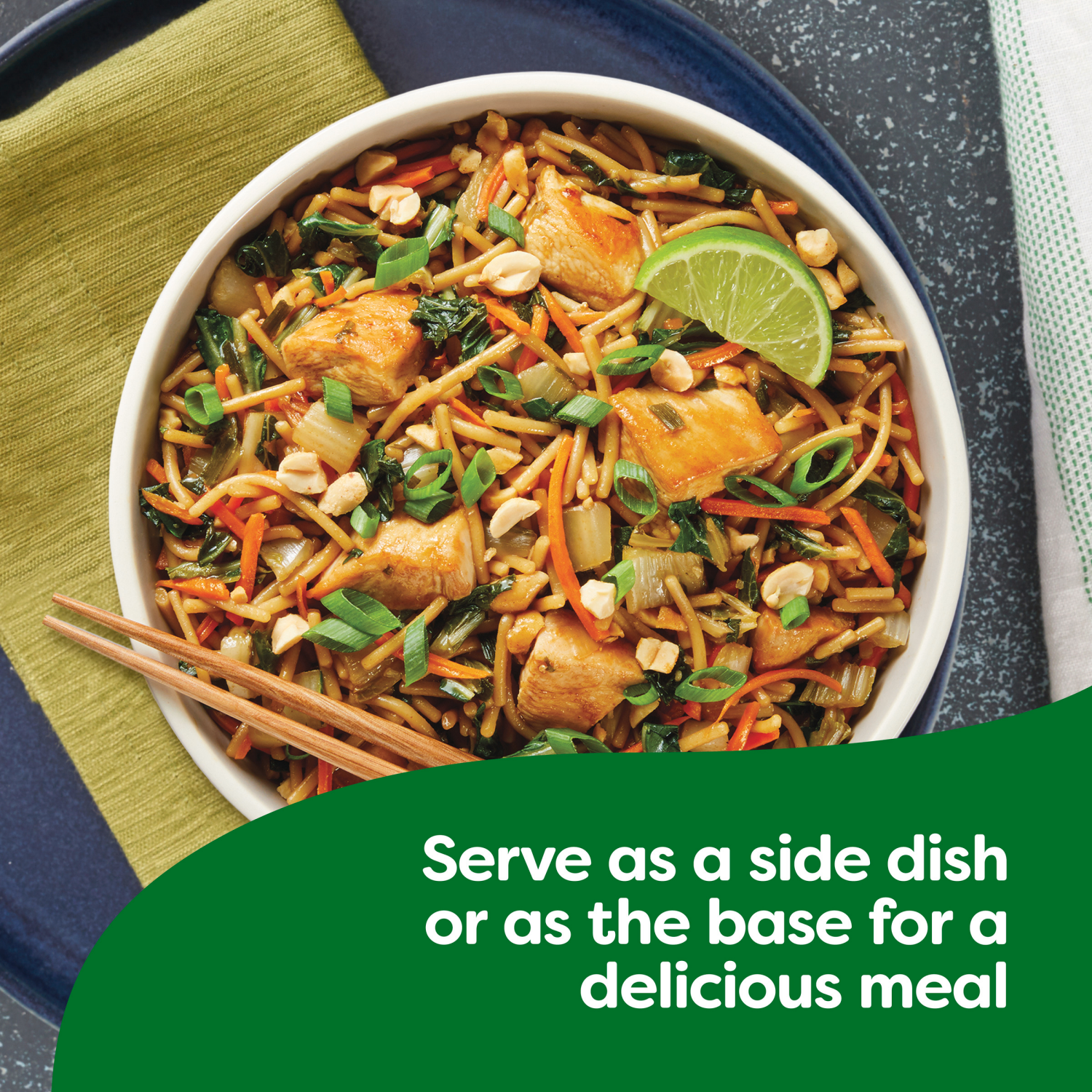 slide 2 of 8, Knorr Teriyaki Lo Mein Noodles Pasta Sides, 4.6 oz