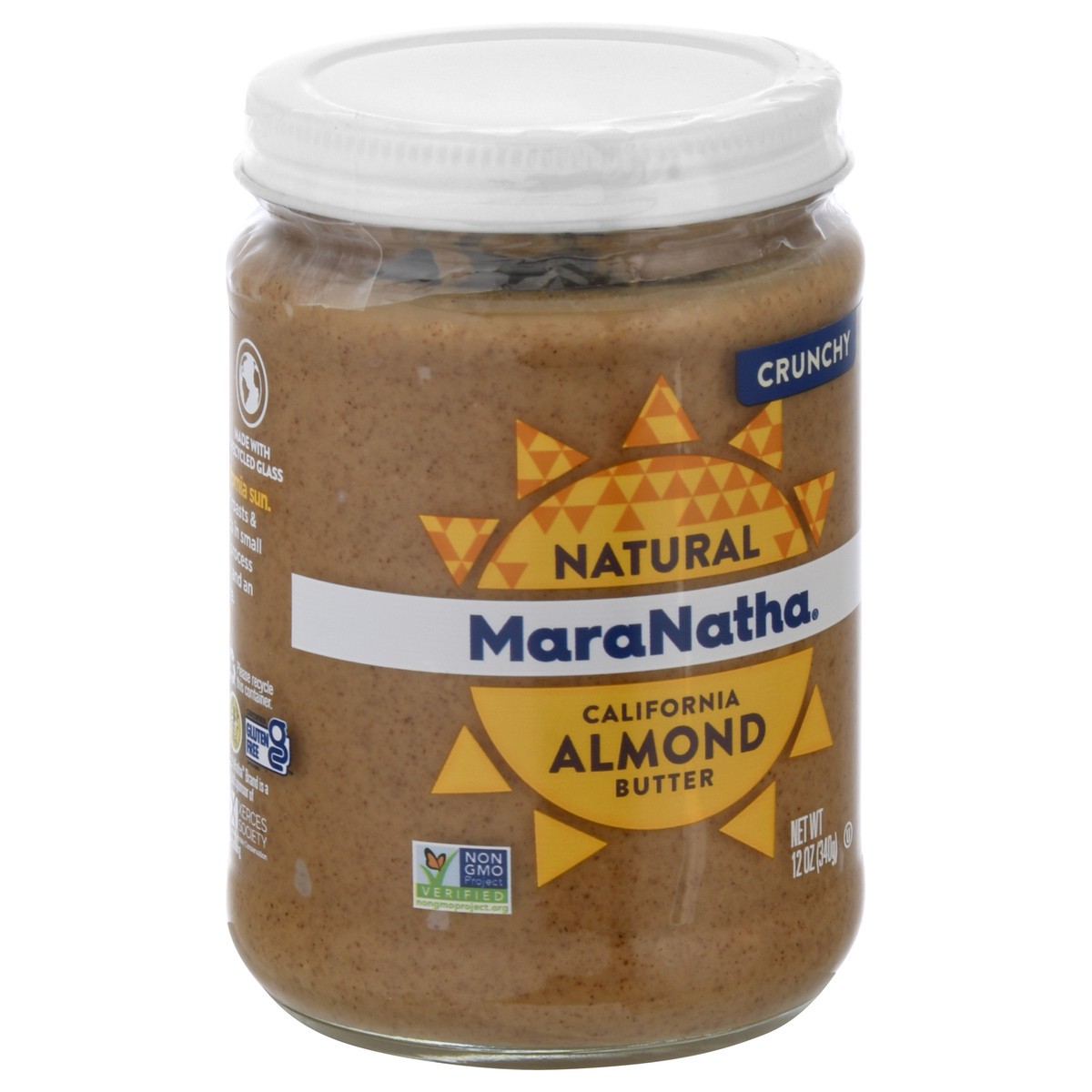 slide 2 of 9, MaraNatha All Natural No Stir Almond Butter Crunchy, 12 oz