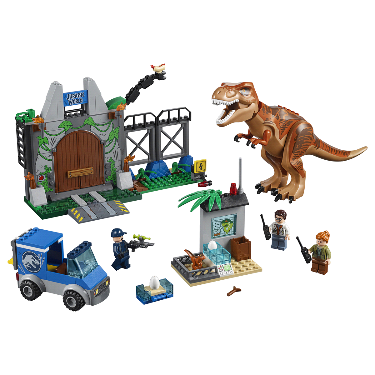 slide 2 of 7, LEGO Juniors Jurassic World T. rex Breakout 10758, 1 ct