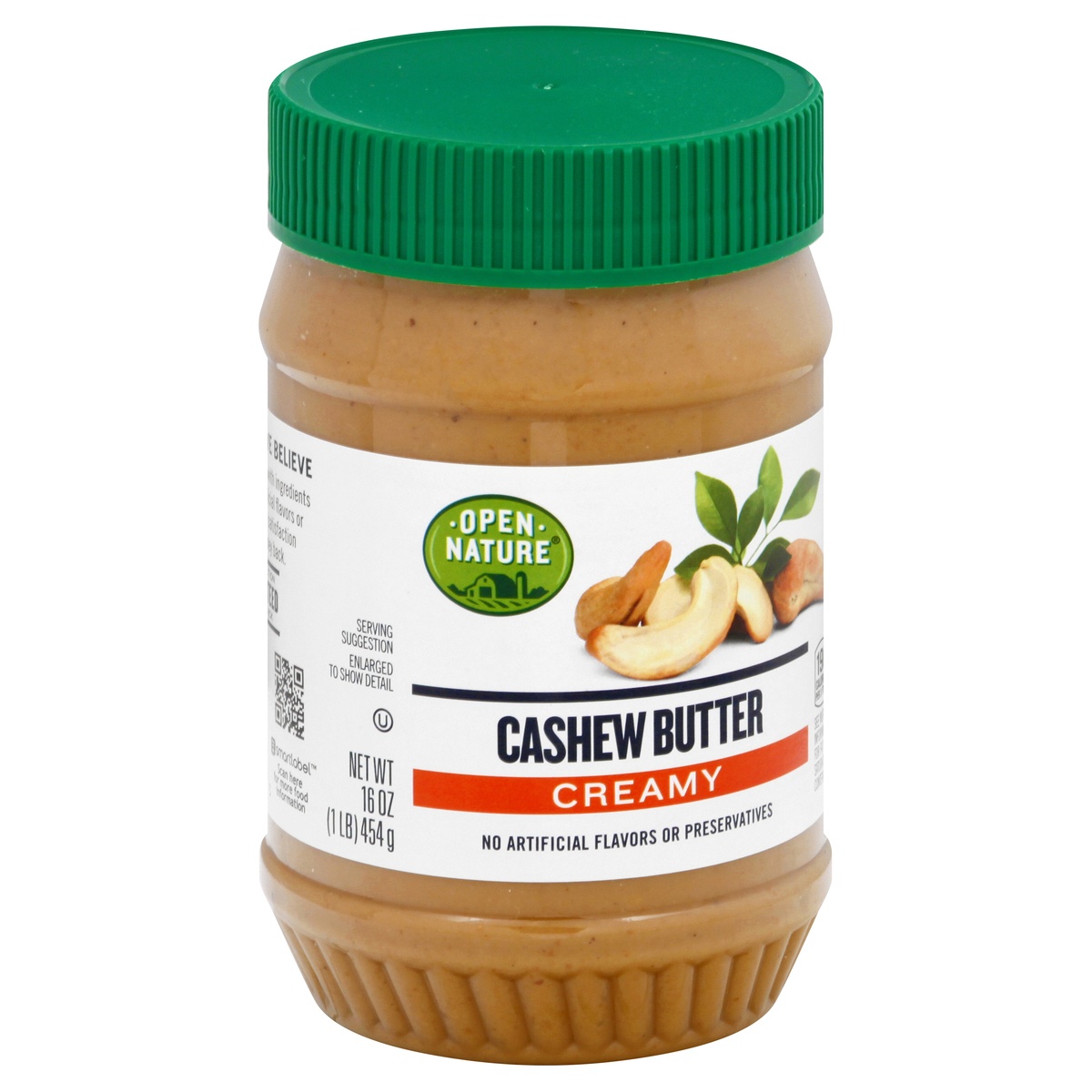 slide 2 of 9, Open Nature Cashew Butter Creamy, 