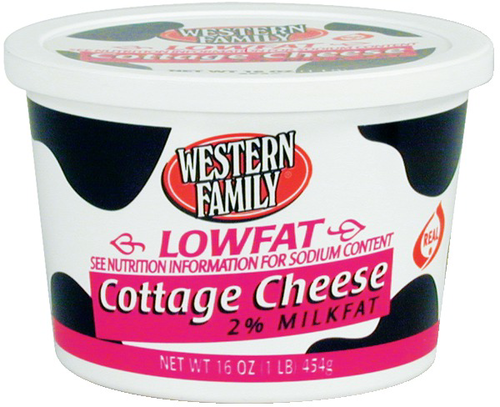 slide 1 of 1, Western Family Low Fat Cottage Cheese, 16 oz