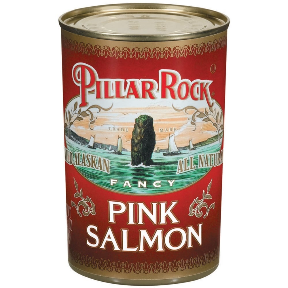 slide 1 of 1, Pillar Rock Fancy Alaskan Pink Salmon, 14.75 oz