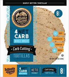 La Tortilla Factory Carb Cutting Whole Wheat Tortillas