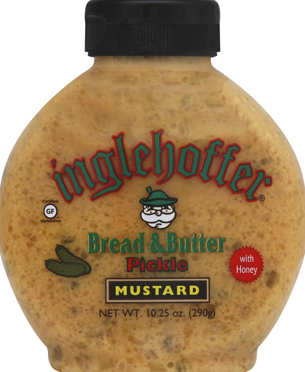 slide 2 of 2, Inglehoffer Bread & Butter Pickle Mustard, 10.25 oz