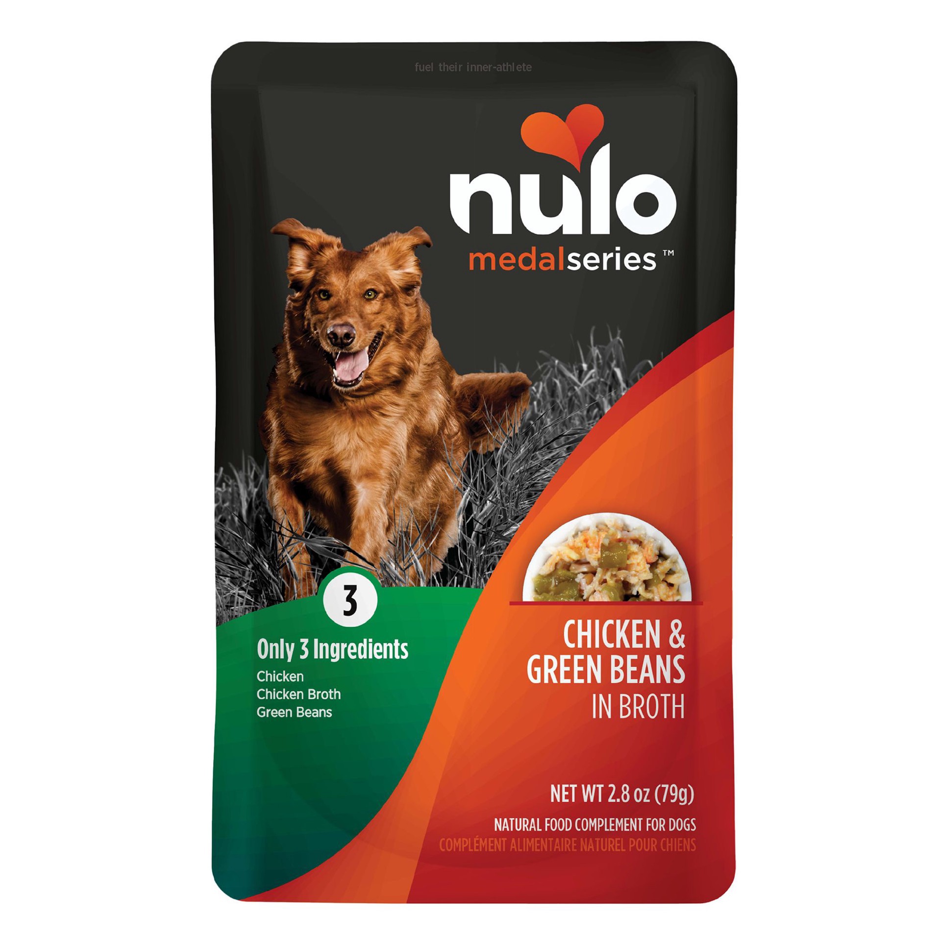 slide 1 of 1, Nulo MedalSeries All Life Stage Wet Dog Food Topper - Limited Ingredient, 2.8 Oz., 