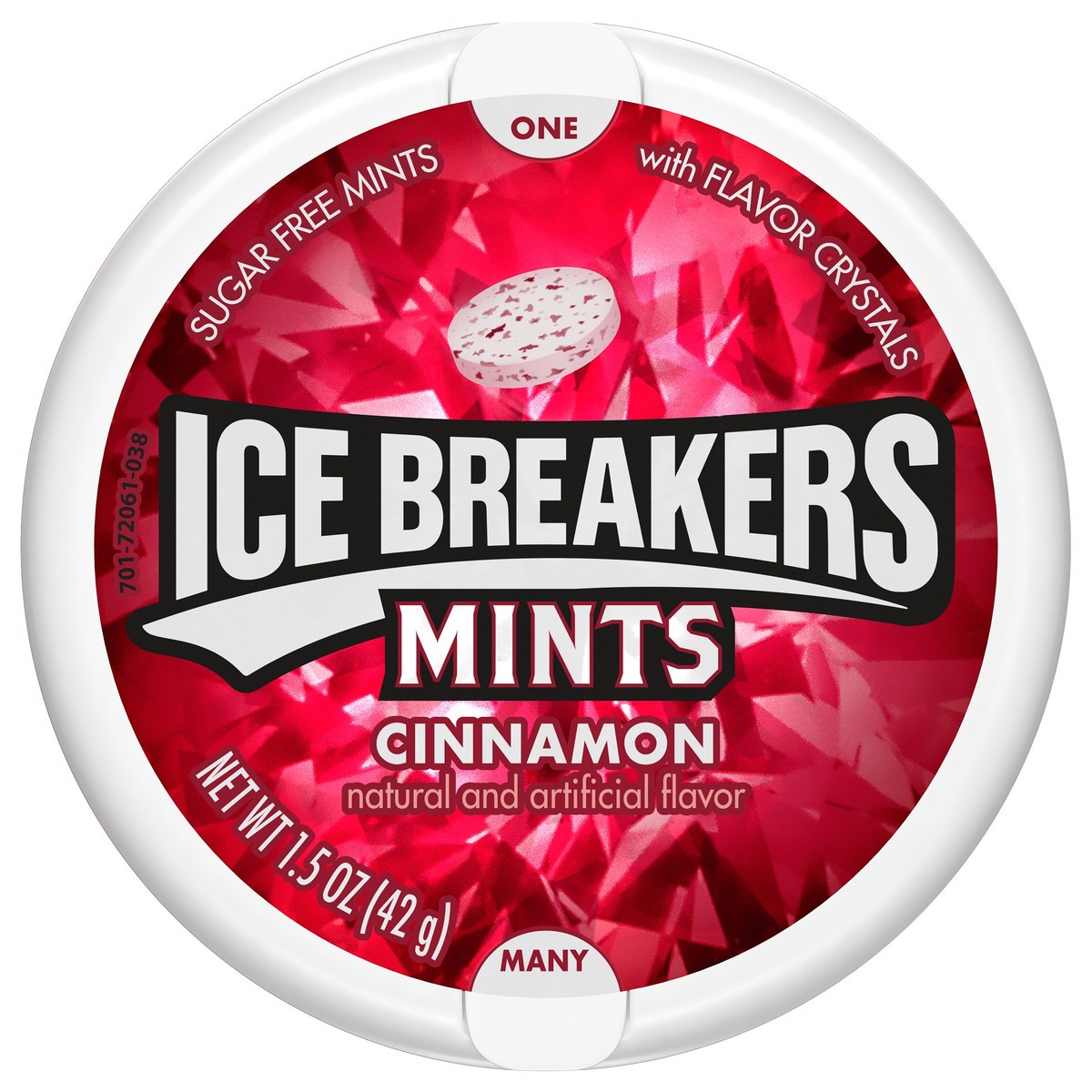 slide 1 of 10, ICE BREAKERS Cinnamon Sugar Free Mints Tin, 1.5 oz, 1.5 oz