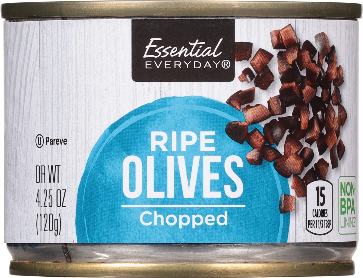 slide 2 of 13, Essential Everyday Chopped Ripe Olives 4.25 oz, 4.25 oz