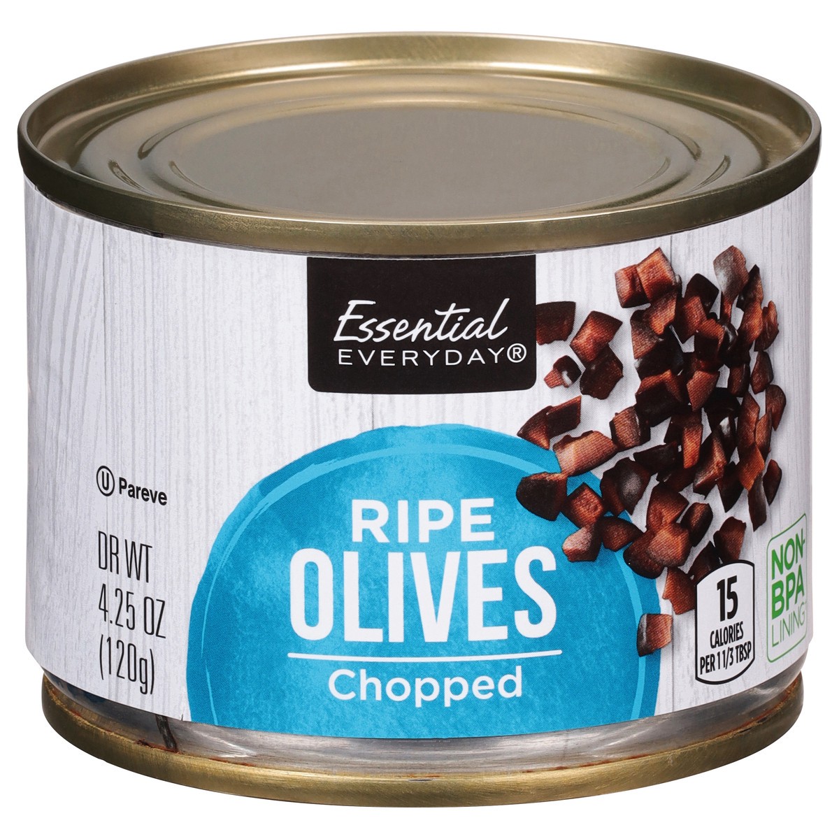 slide 12 of 13, Essential Everyday Chopped Ripe Olives 4.25 oz, 4.25 oz