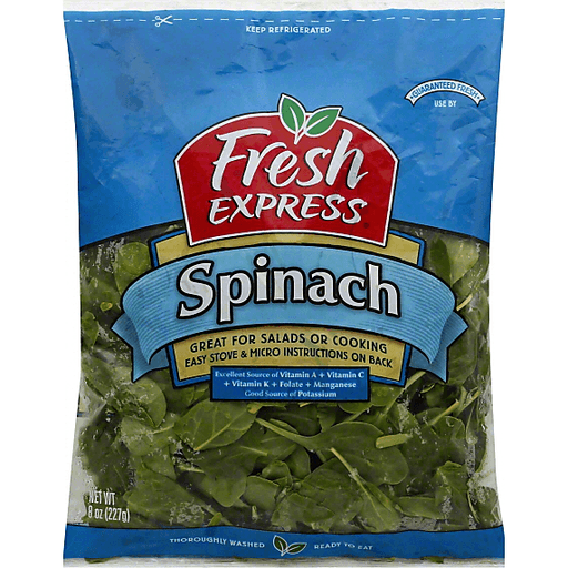slide 2 of 4, Fresh Express Spinach, 9 oz