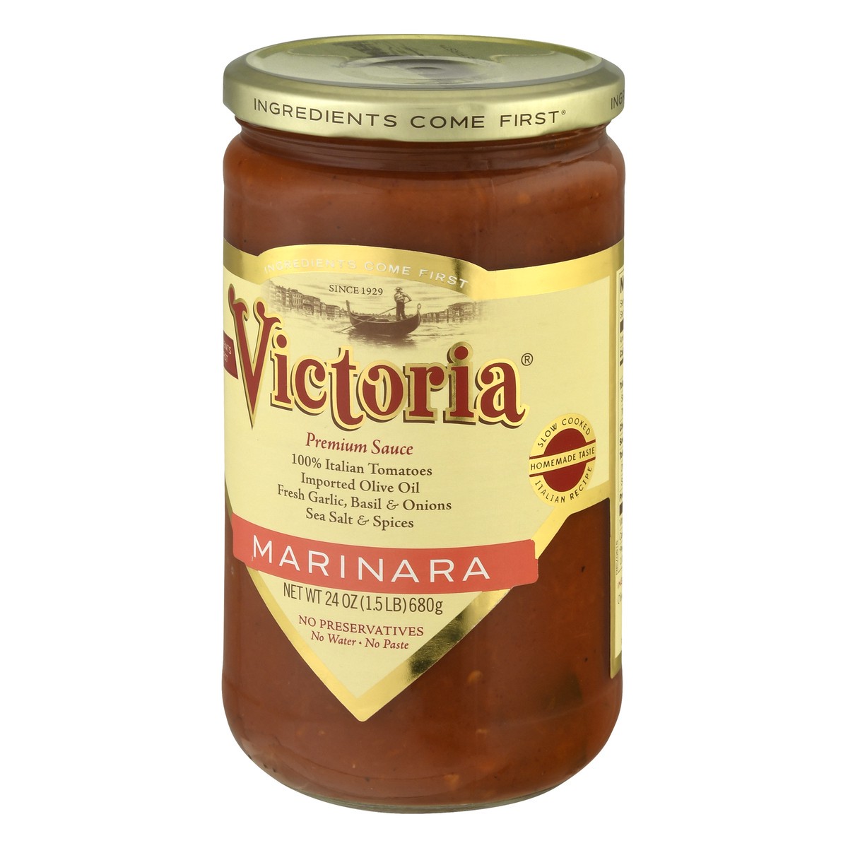 slide 4 of 9, Victoria Marinara Pasta Sauce, Gluten Free, Kosher, 24 oz, 24 oz