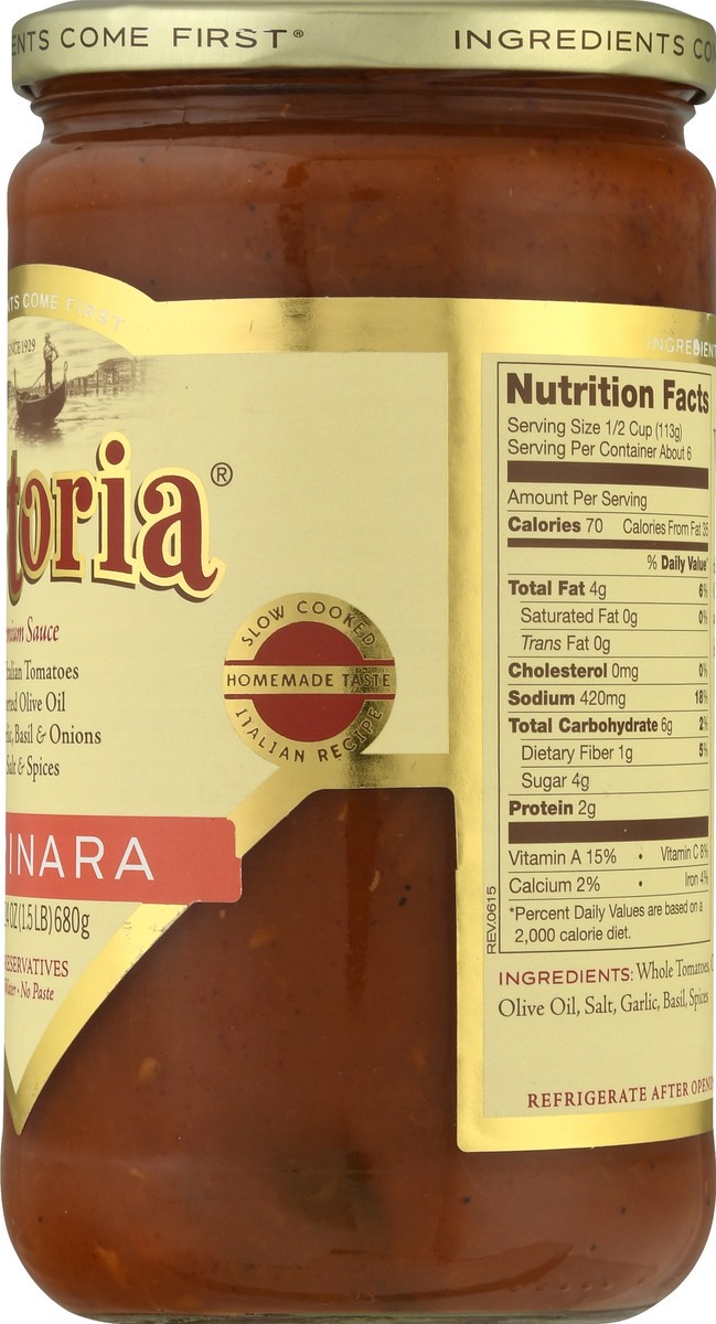 slide 2 of 9, Victoria Marinara Pasta Sauce, Gluten Free, Kosher, 24 oz, 24 oz
