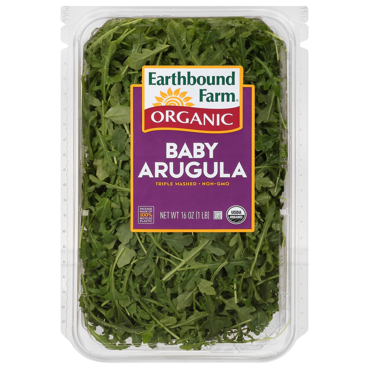 slide 1 of 1, Earthbound Farm Organic Baby Arugula 16 oz, 16 oz