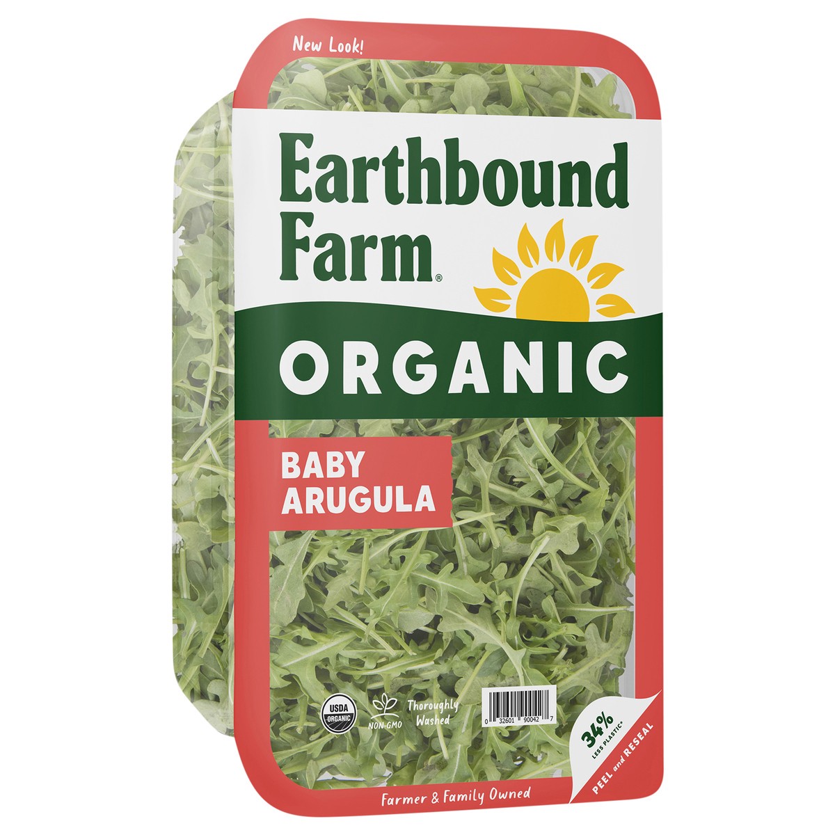 slide 1 of 3, Earthbound Farm Baby Arugula, 1 lb