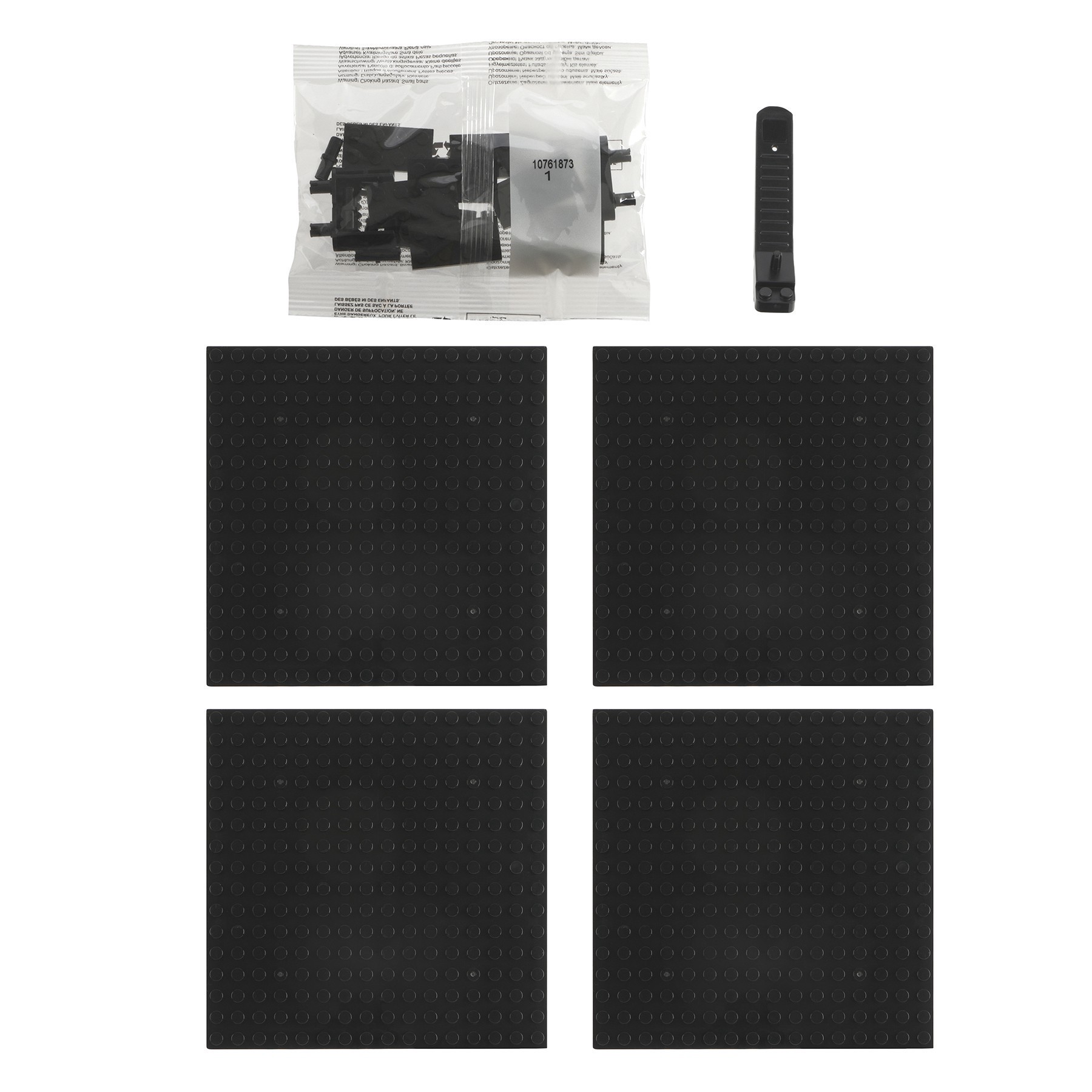 slide 6 of 6, 10" X 10" The Great Wave Pixelated Brick Art Kit By Make Market, 10 in x 10 in