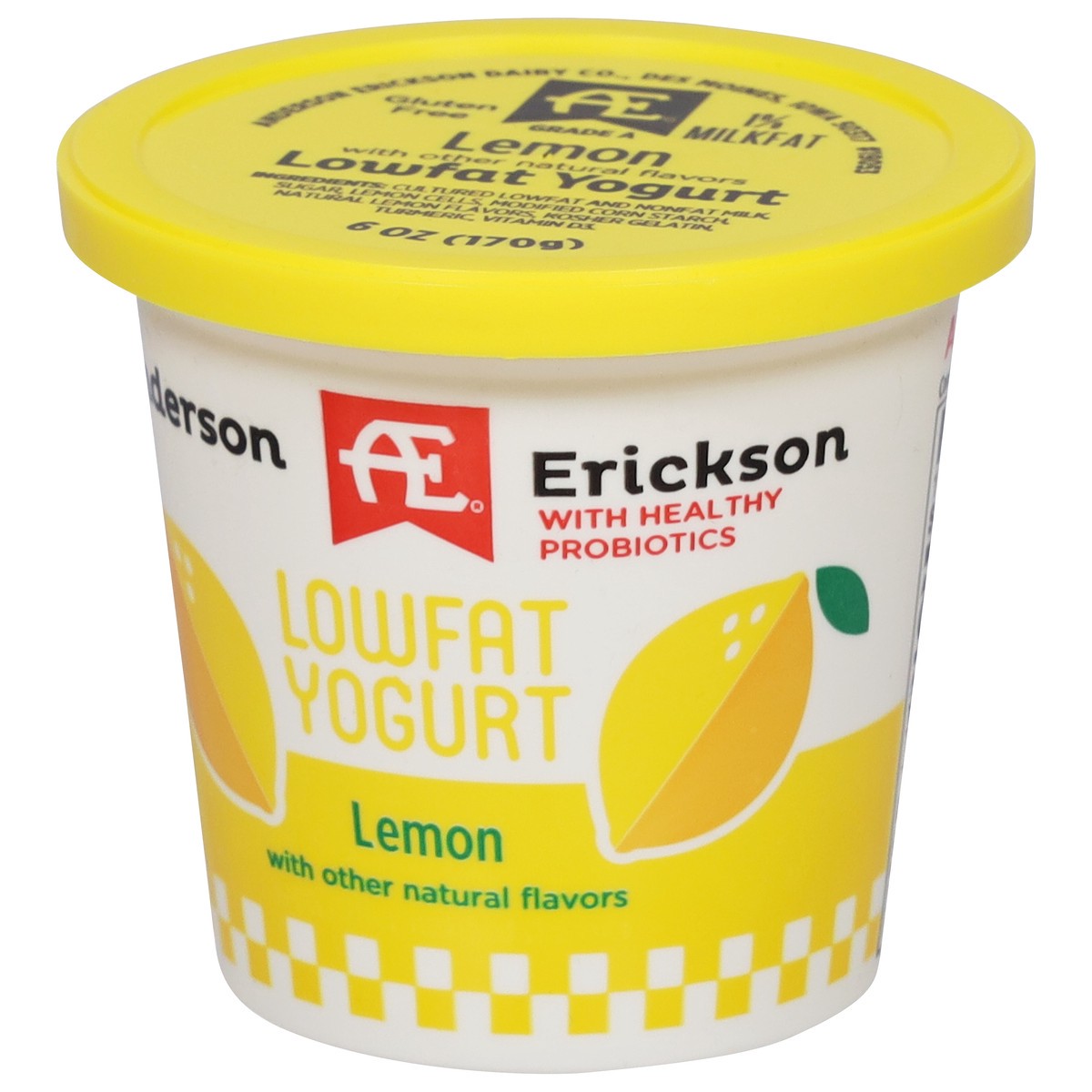 slide 3 of 11, Anderson Erickson Dairy AE Dairy Lowfat Lemon Yogurt, 6 oz