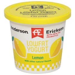 Anderson Erickson Dairy Dairy Lowfat Lemon Yogurt - 6 oz