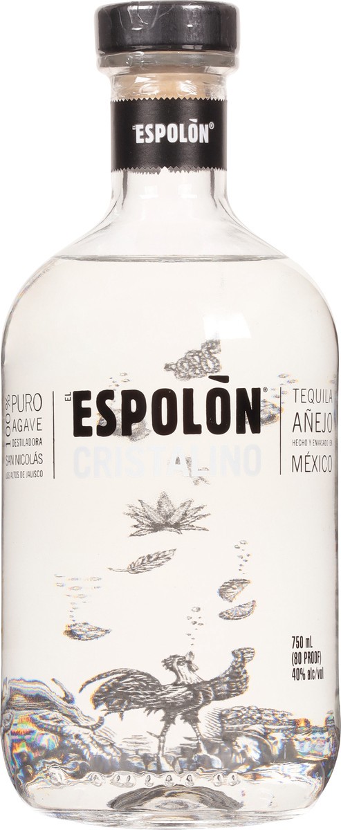 slide 2 of 9, El Espolon Cristalino Tequila 750 ml, 750 ml