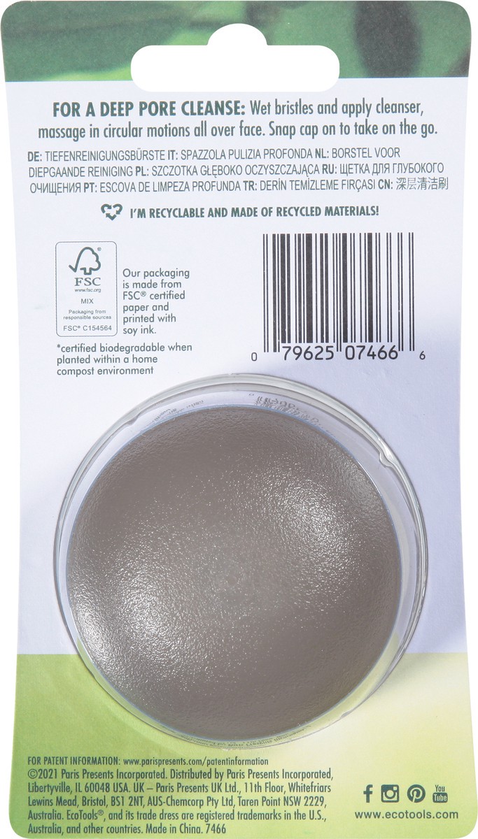 slide 5 of 9, EcoTools Deep Cleansing Brush, 1 ct