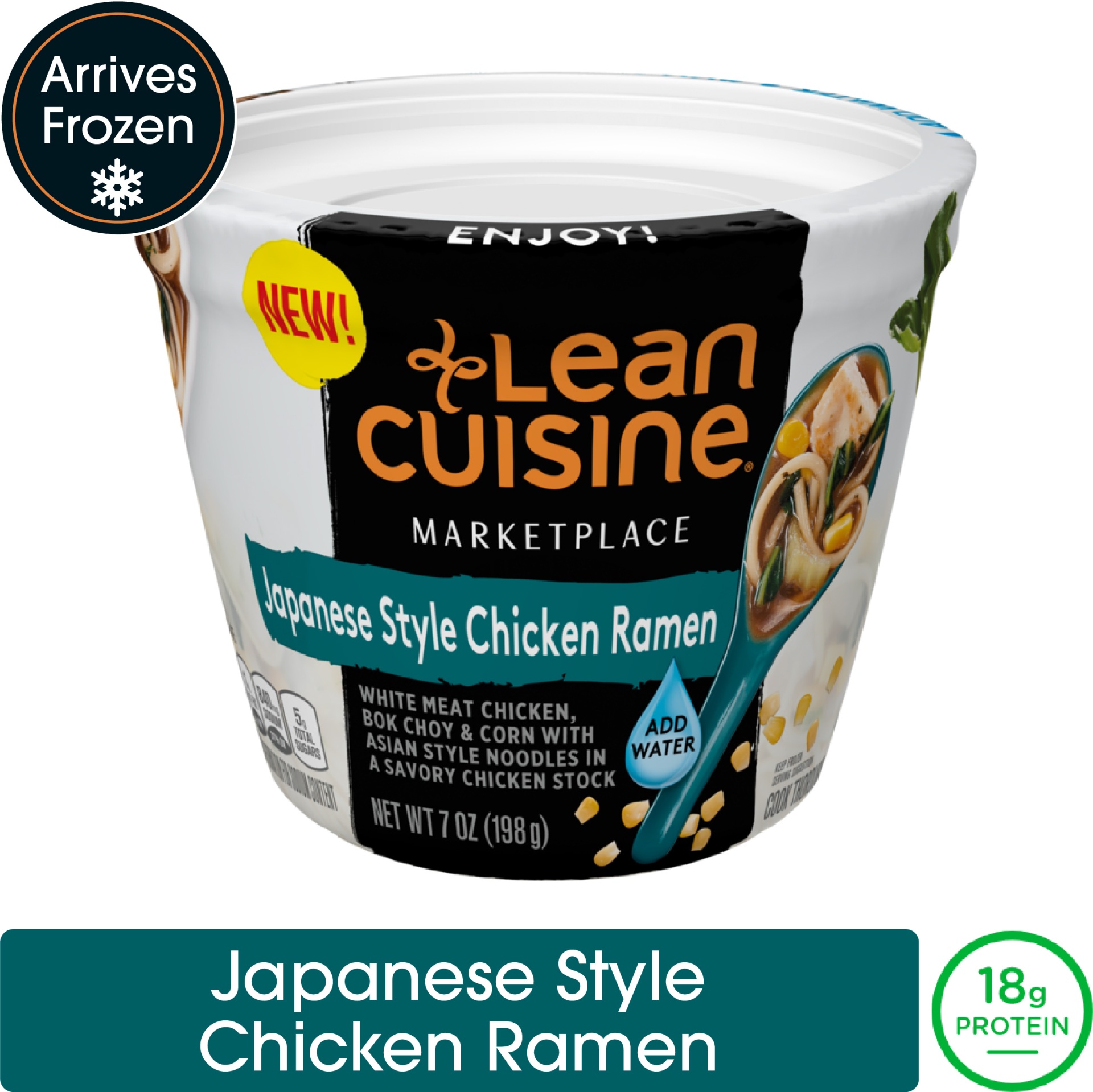 slide 1 of 5, Lean Cuisine Marketplace Japanese Style Chicken Ramen, 7 oz