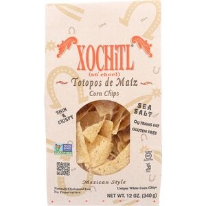 slide 1 of 1, Xochitl Corn Chips With Sea Salt, 12 Oz, 12 oz