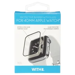 WITHit Apple Watch Glass with Bumper 40mm