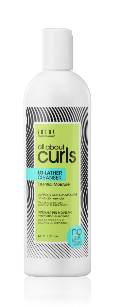 slide 1 of 1, Zotos Professional All About Curls Lo-Lather Cleanser, 15 fl oz