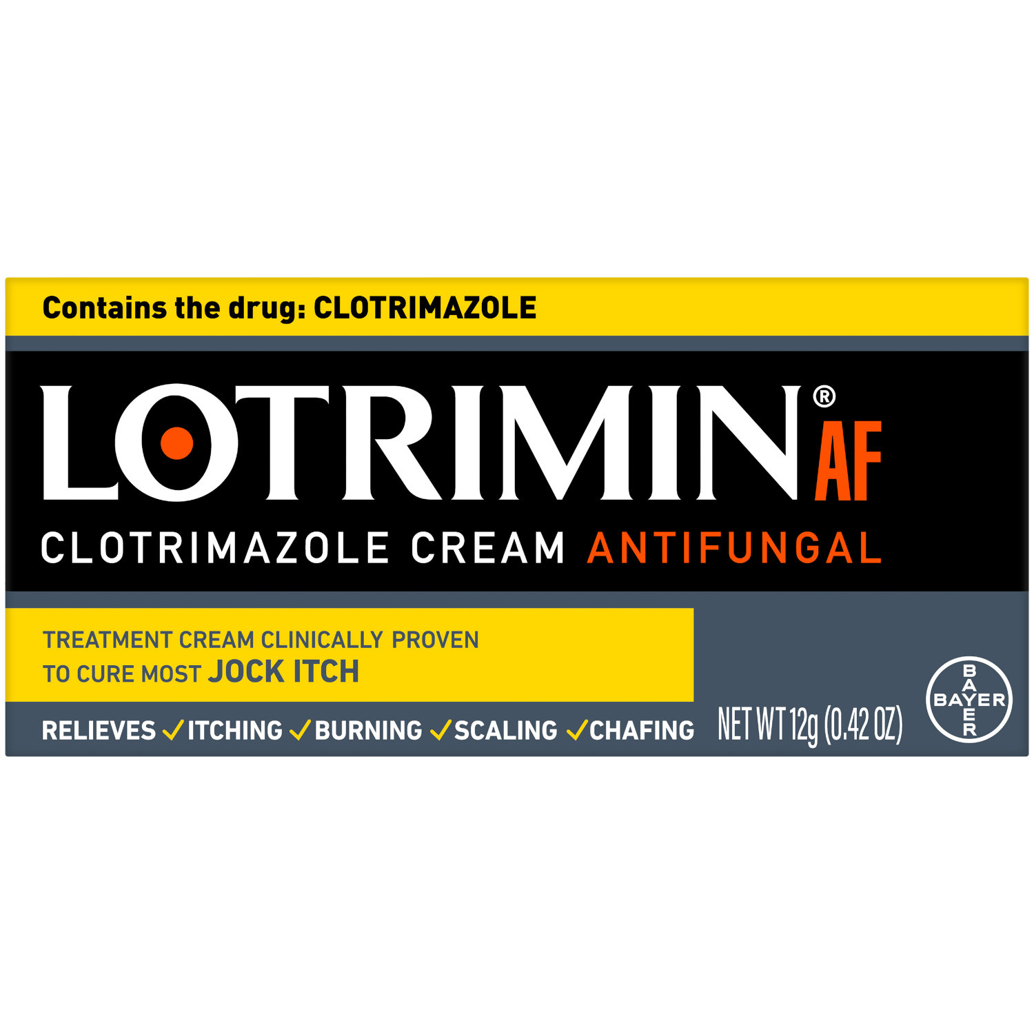 slide 2 of 5, Lotrimin Jock Itch Treatment Cream 0.42 oz, 0.42 oz