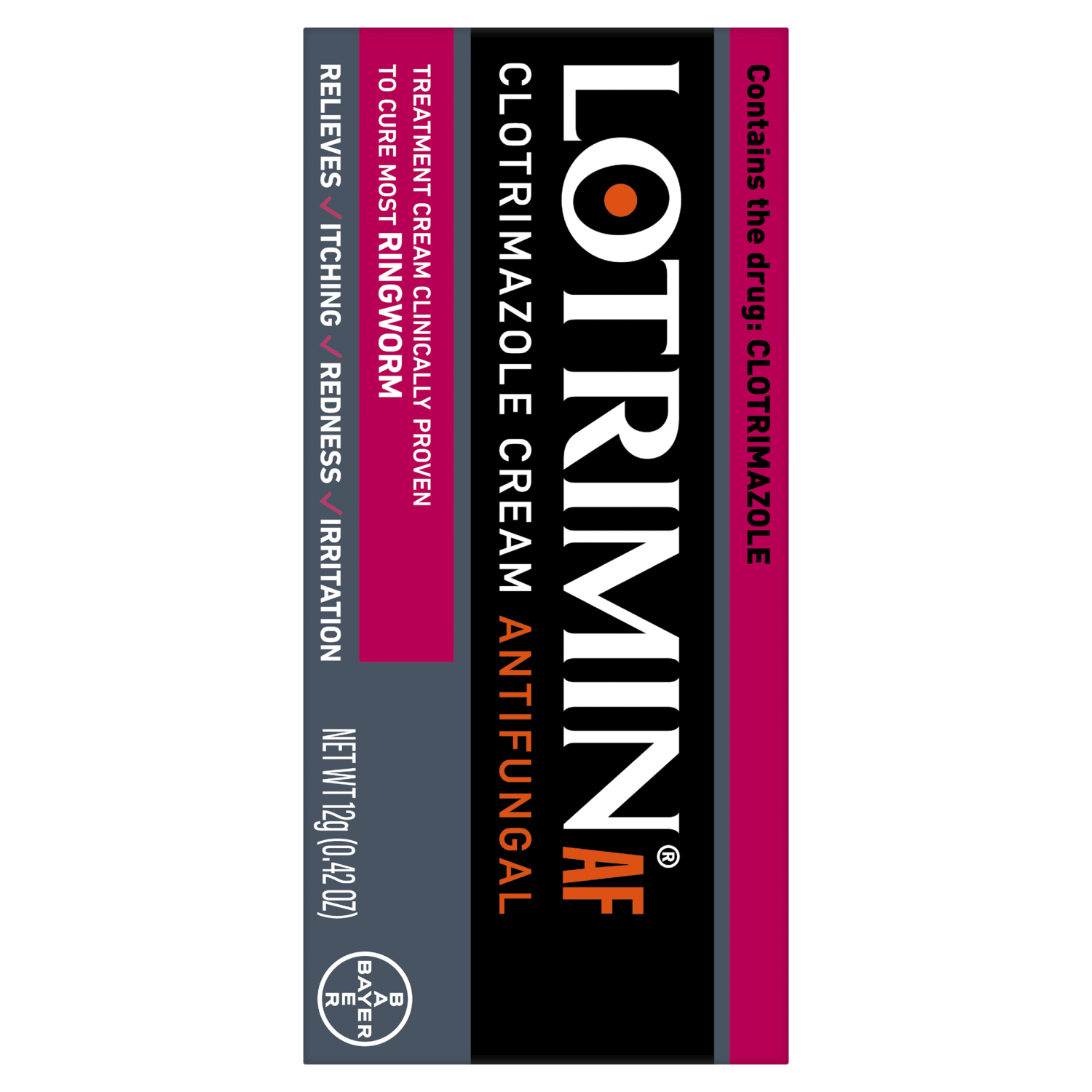 slide 2 of 4, Lotrimin Ringworm Treatment Cream 0.42 oz, 0.42 oz